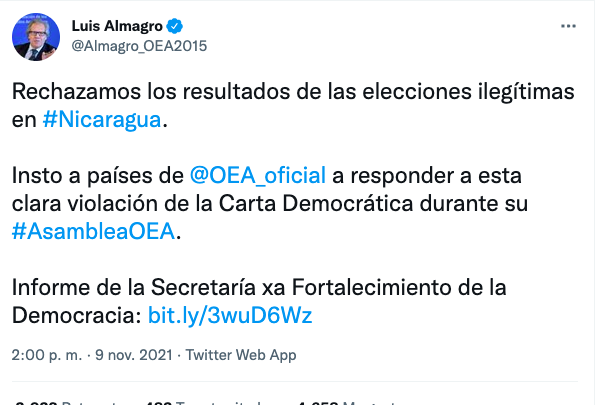 Mythes et Réalités sur les élections de 2021 au Nicaragua - Ben NORTON